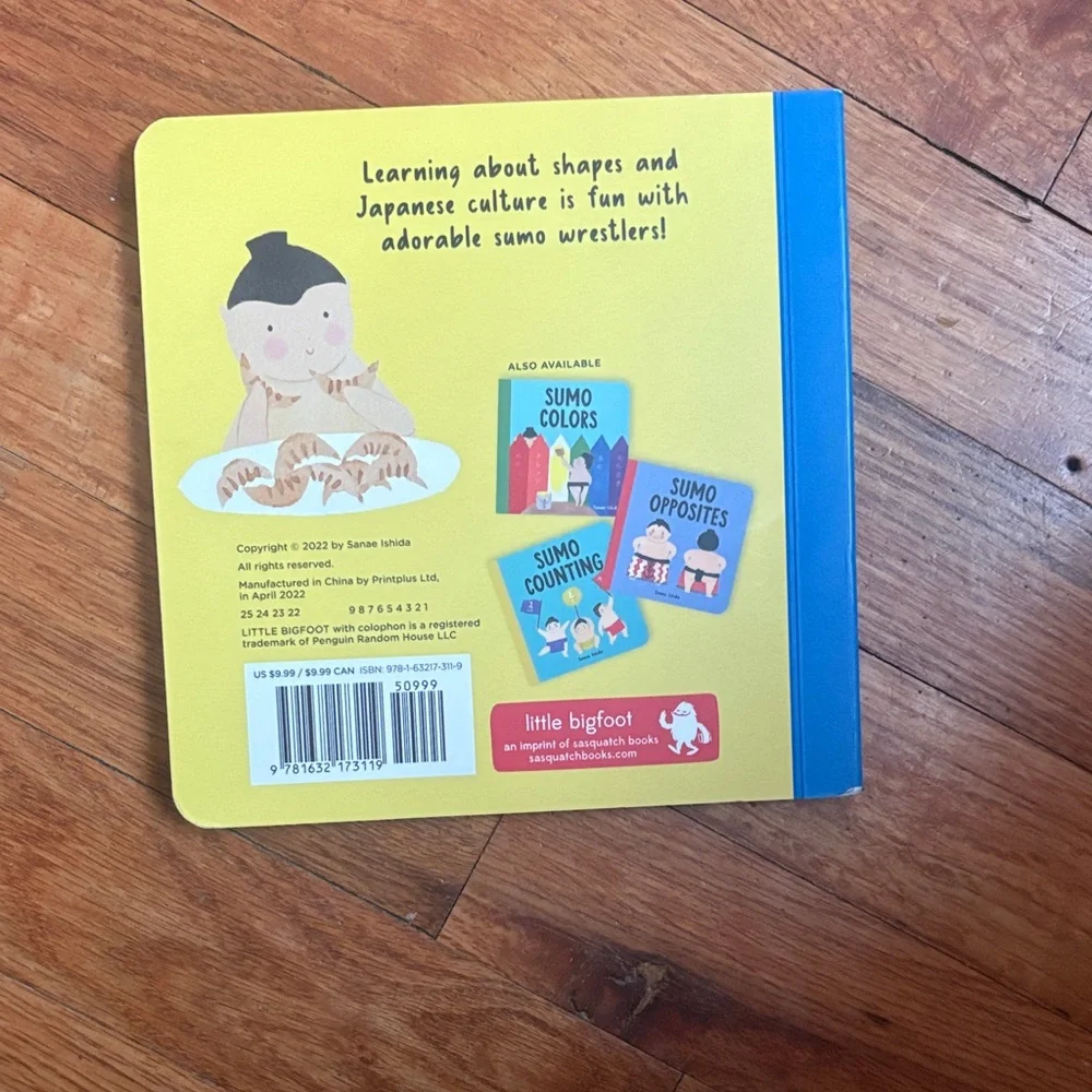 Little Bigfoot Shapes Learning Book